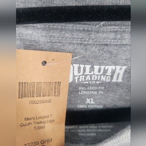 Duluth Trading Co Gray and Green T-Shirts Size XL New - Picture 5 of 5